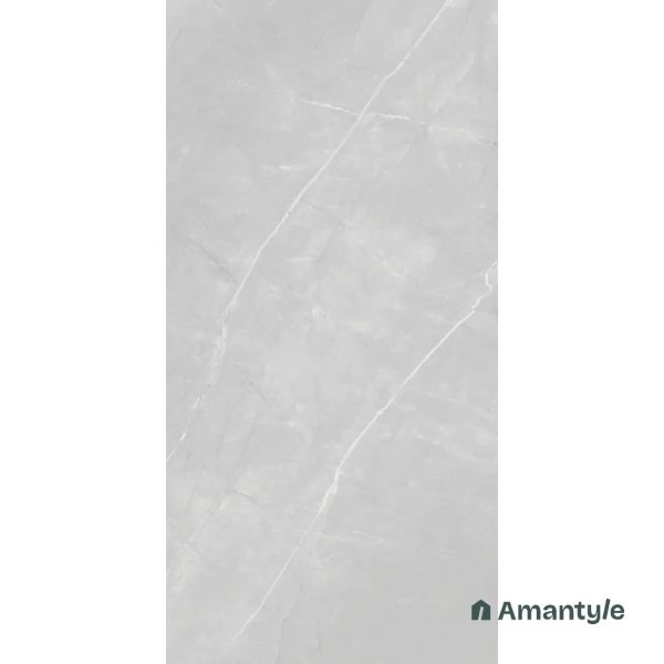 Grey Vitrified Marble Design Slab Wall & Floor Tile Code 100004 (800x1600 mm, Polished) - Image 4