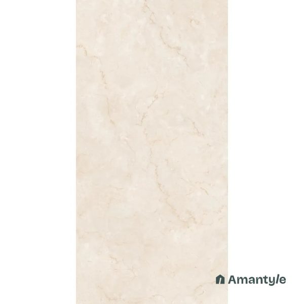 White Vitrified Marble Design Slab Wall & Floor Tile Code 100018 (800x1600 mm, Polished) - Image 5