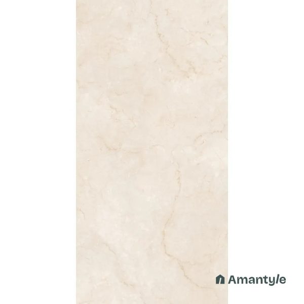 White Vitrified Marble Design Slab Wall & Floor Tile Code 100018 (800x1600 mm, Polished) - Image 3