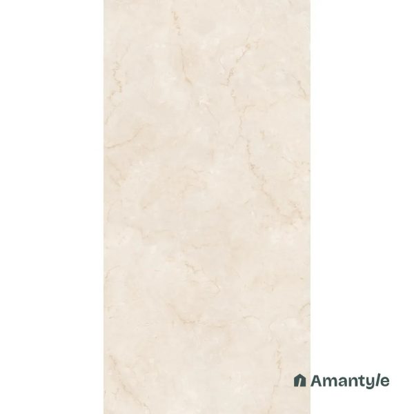 White Vitrified Marble Design Slab Wall & Floor Tile Code 100018 (800x1600 mm, Polished) - Image 2