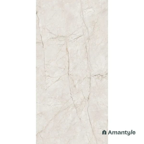 Grey Vitrified Marble Design Slab Wall & Floor Tile Code 100026 (800x1600 mm, Polished) - Image 4