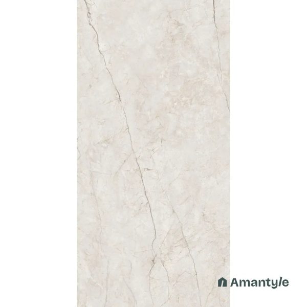 Grey Vitrified Marble Design Slab Wall & Floor Tile Code 100026 (800x1600 mm, Polished) - Image 3