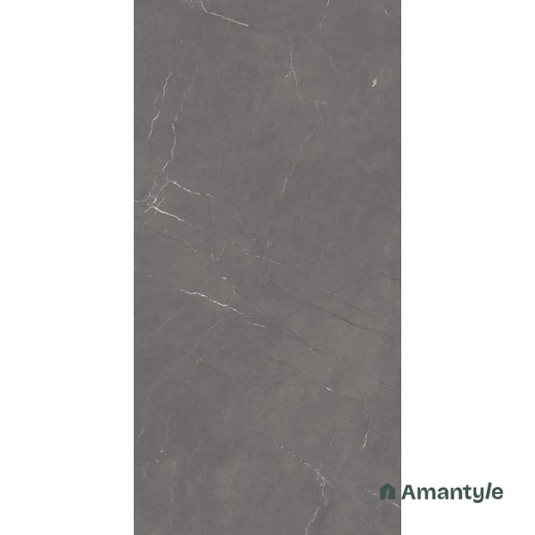 Grey Vitrified Marble Design Slab Wall & Floor Tile Code 100033 (800x1600 mm, Dazzle Matt) - Image 2