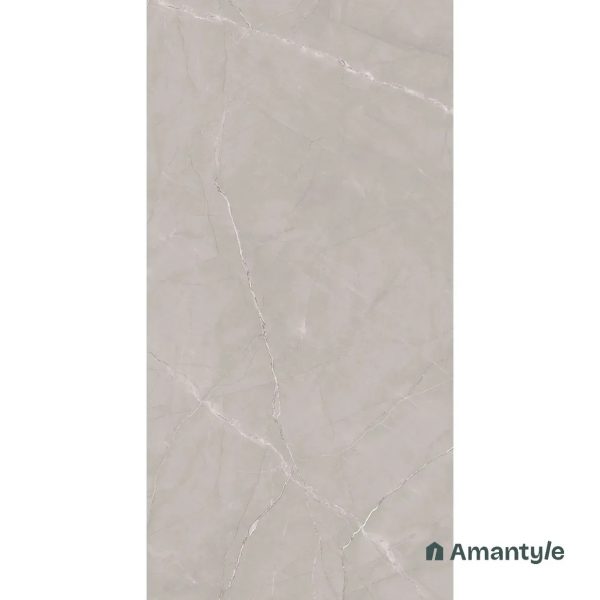 Grey Vitrified Marble Design Slab Wall & Floor Tile Code 100036 (800x1600 mm, Dazzle Matt) - Image 5