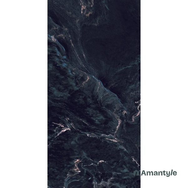 Green Vitrified Marble Design Wall & Floor Tile Code 100077 (600x1200 mm, Polished) - Image 5