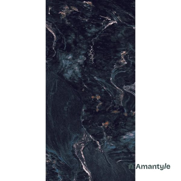Green Vitrified Marble Design Wall & Floor Tile Code 100077 (600x1200 mm, Polished) - Image 4