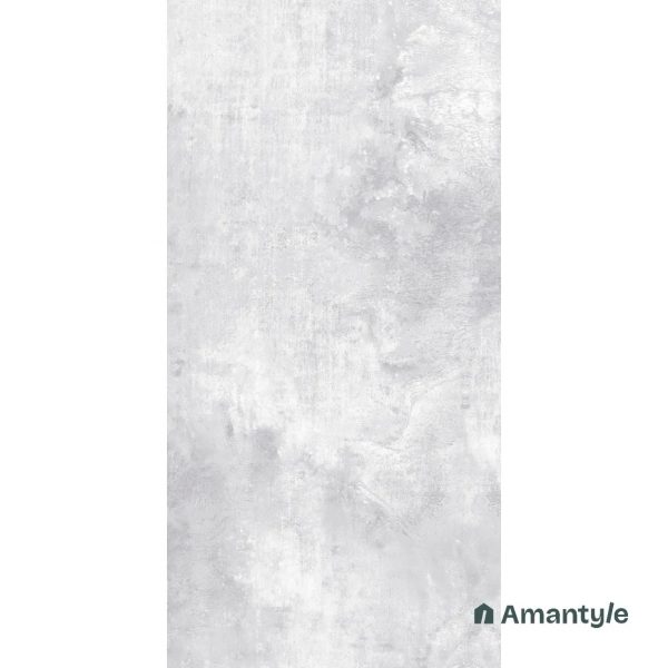 Grey Vitrified Concrete Gloss Wall & Floor Tile Code 100081 (600x1200 mm, Polished) - Image 3