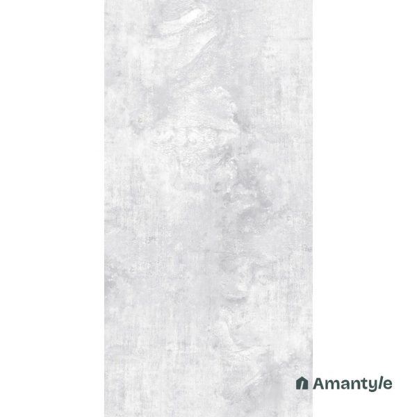 Grey Vitrified Concrete Gloss Wall & Floor Tile Code 100081 (600x1200 mm, Polished) - Image 4