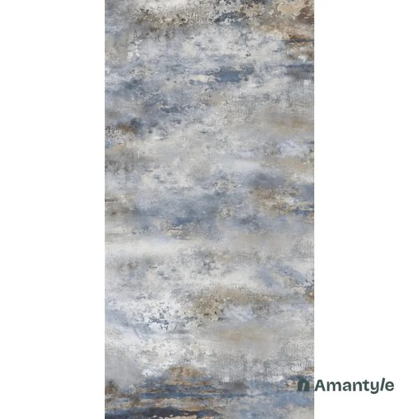 Grey Vitrified Rustic & Gloss Wall & Floor Tile Code 100102 (600x1200 mm, Polished) - Image 2