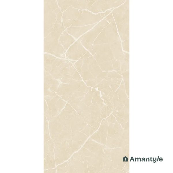 Beige Vitrified Marble Design Wall & Floor Tile Code 100103 (600x1200 mm, Polished) - Image 3