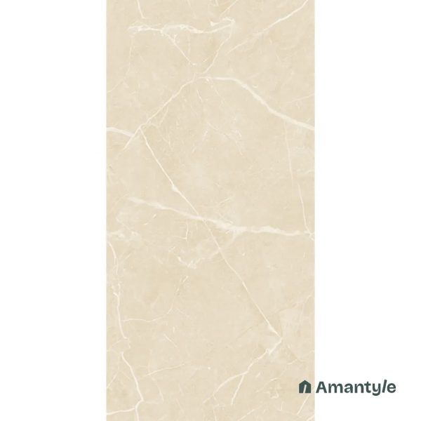 Beige Vitrified Marble Design Wall & Floor Tile Code 100103 (600x1200 mm, Polished) - Image 2