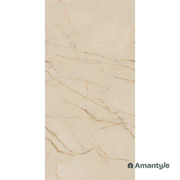 Beige Vitrified Marble Design Wall & Floor Tile Code 100114 (600x1200 mm, Polished) - Image 3