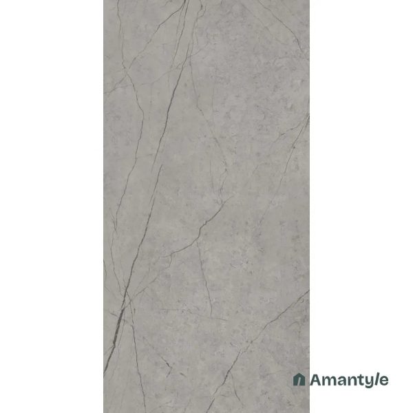 Grey Vitrified Marble Matt & Carving Wall & Floor Tile Code 100133 (600x1200 mm, Dazzle Matt) - Image 4