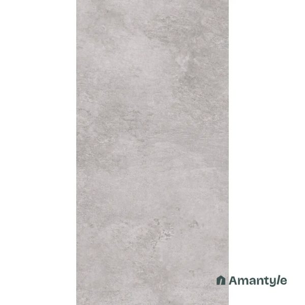 Grey Vitrified Concrete & Grey Wall & Floor Tile Code 100149 (600x1200 mm, Matt Structure) - Image 2