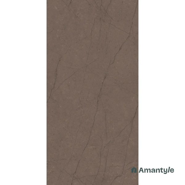 Brown Vitrified Marble Matt & Carving Wall & Floor Tile Code 100160 (600x1200 mm, Dazzle Matt) - Image 2