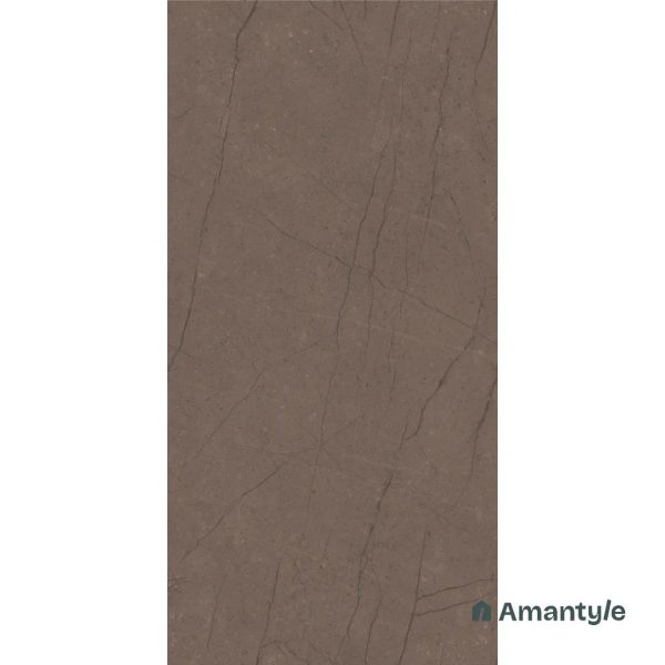 Brown Vitrified Marble Matt & Carving Wall & Floor Tile Code 100160 (600x1200 mm, Dazzle Matt) - Image 4