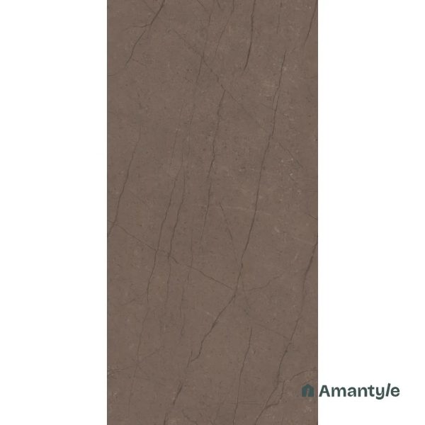 Brown Vitrified Marble Matt & Carving Wall & Floor Tile Code 100160 (600x1200 mm, Dazzle Matt) - Image 3