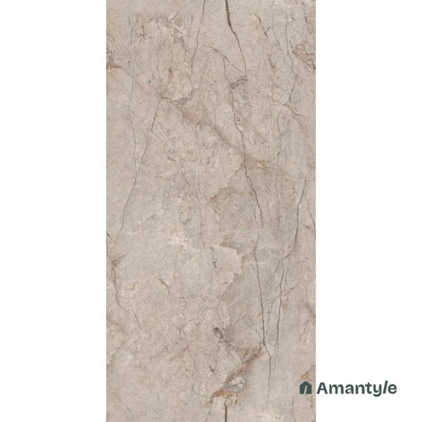 Ivory Vitrified Marble Matt & Carving Wall & Floor Tile Code 100168 (600x1200 mm, Dazzle Matt) - Image 2