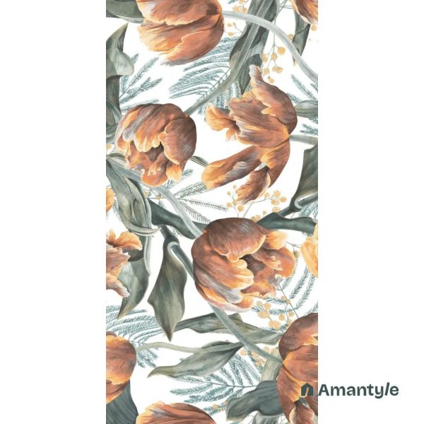 Pink Vitrified Tropical Wall & Floor Tile Code 100180 (600x1200 mm, Dazzle Matt) - Image 5