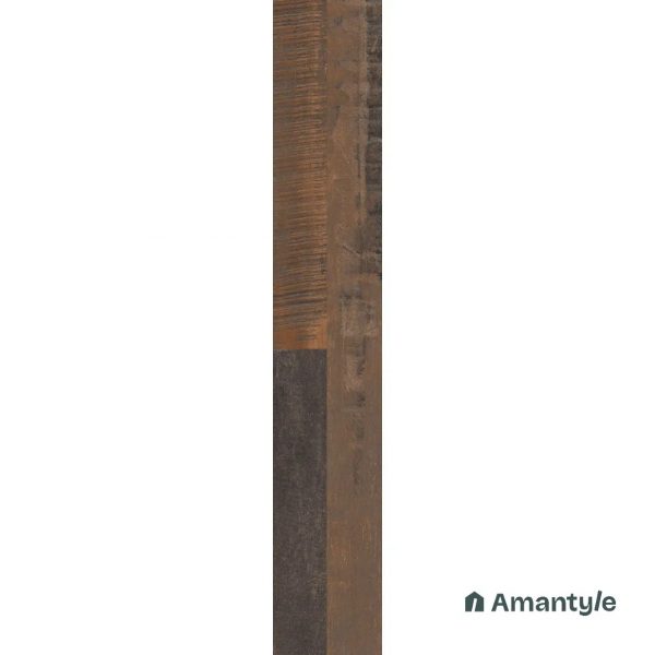 Brown Vitrified Wooden Wall & Floor Tile Code 100239 (200x1200 mm, Matt Structure) - Image 3