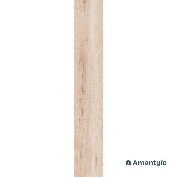 Ivory Vitrified Wooden Wall & Floor Tile Code 100246 (200x1200 mm, Dazzle Matt) - Image 6