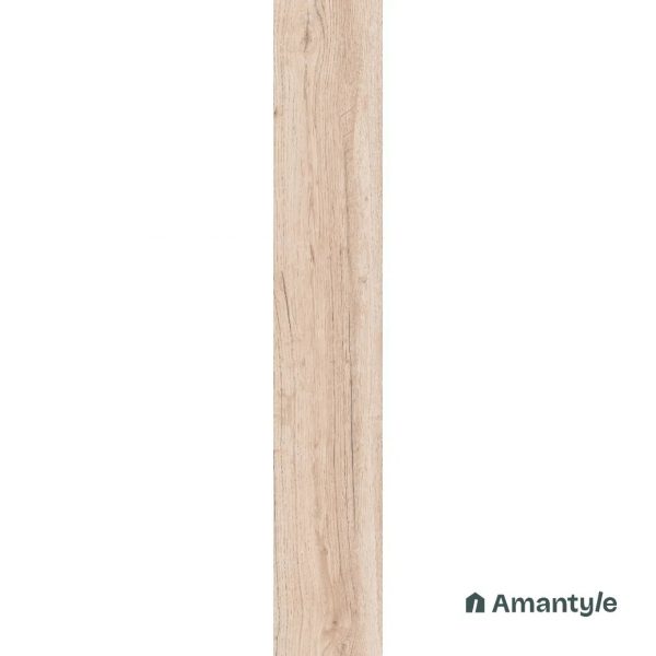 Ivory Vitrified Wooden Wall & Floor Tile Code 100246 (200x1200 mm, Dazzle Matt) - Image 3