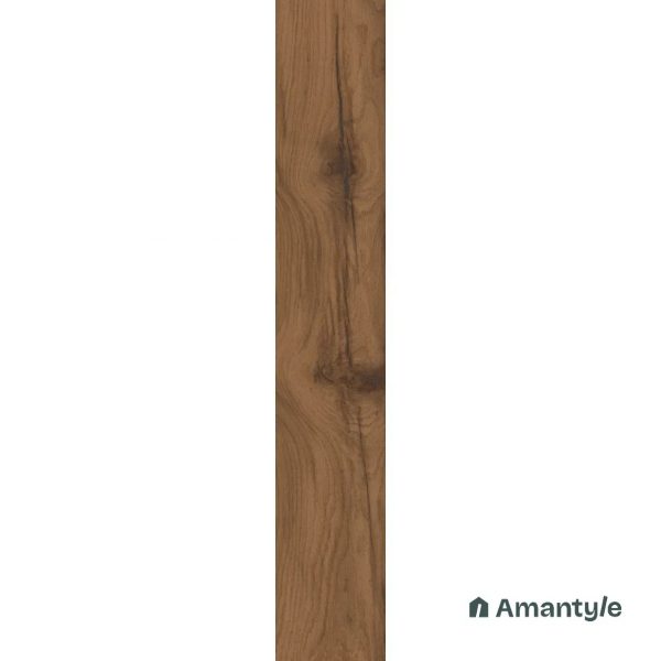 Brown Vitrified Wooden Wall & Floor Tile Code 100247 (200x1200 mm, Dazzle Matt) - Image 6