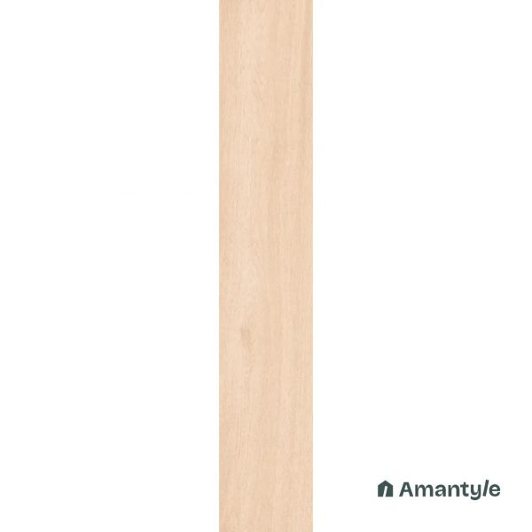 Ivory Vitrified Wooden Wall & Floor Tile Code 100254 (200x1200 mm, Matt Structure) - Image 5