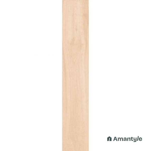 Ivory Vitrified Wooden Wall & Floor Tile Code 100254 (200x1200 mm, Matt Structure) - Image 4