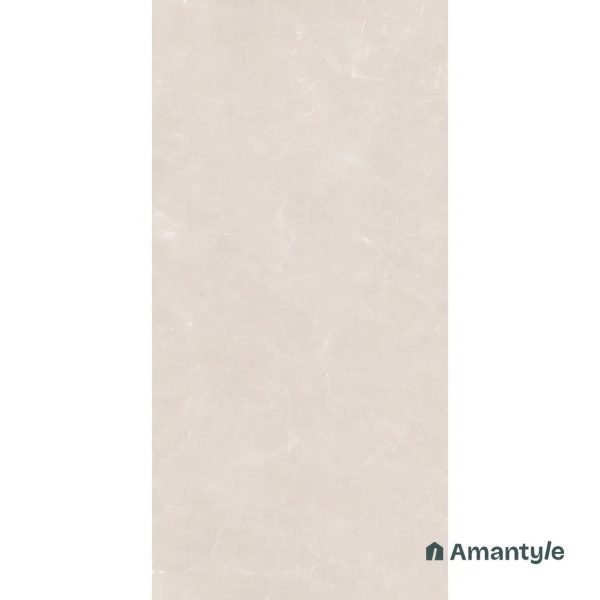White Vitrified Marble Matt & Carving Wall & Floor Tile Code 100317 (600x1200 mm, Dazzle Matt)