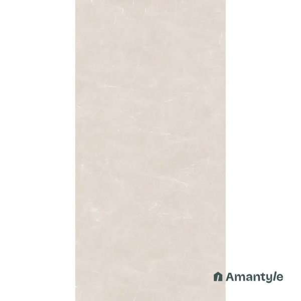 White Vitrified Marble Matt & Carving Wall & Floor Tile Code 100317 (600x1200 mm, Dazzle Matt) - Image 2