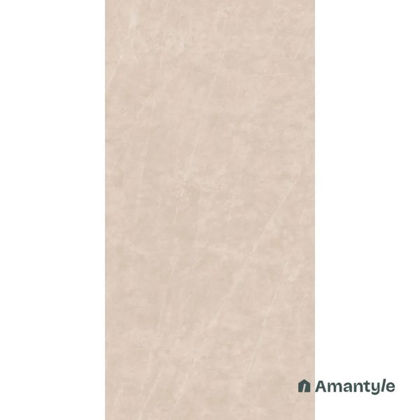 Beige Vitrified Marble Design Slab Wall & Floor Tile Code 100383 (800x1600 mm, Polished) - Image 4