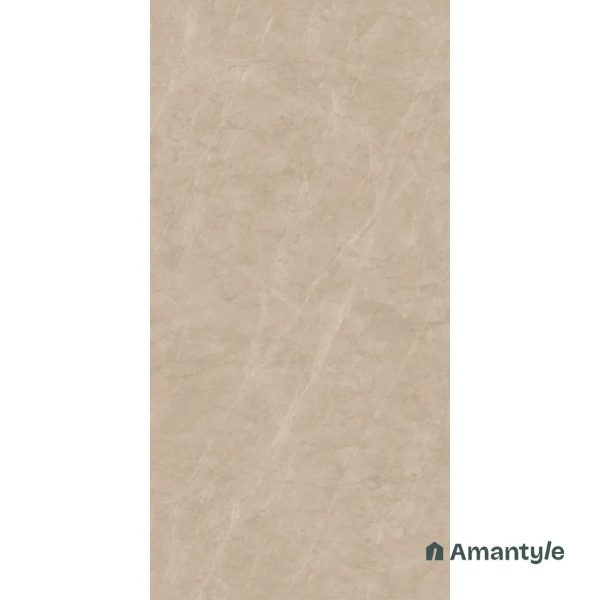 Ivory Vitrified Marble Design Slab Wall & Floor Tile Code 100386 (800x1600 mm, Polished) - Image 2