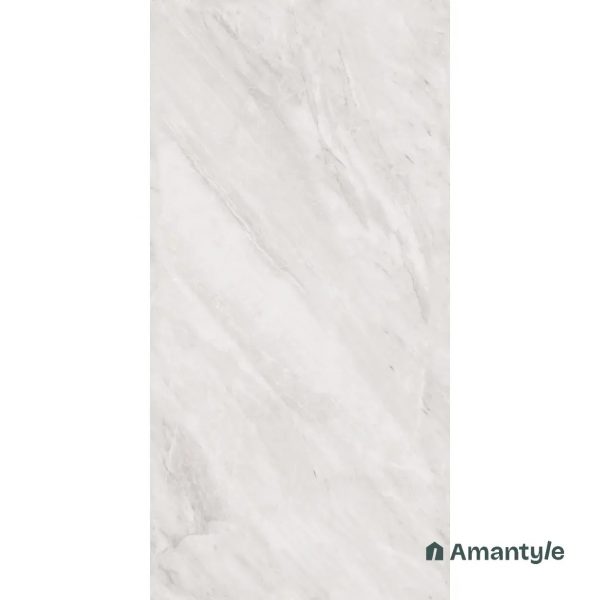 White Vitrified Marble Design Slab Wall & Floor Tile Code 100387 (800x1600 mm, Polished) - Image 5