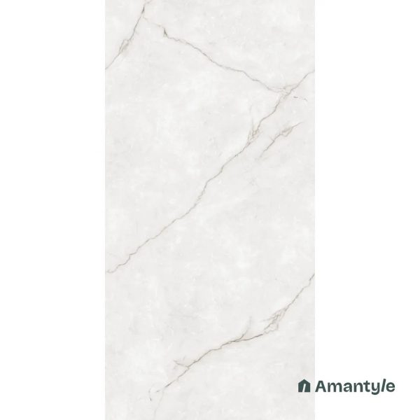 Grey Vitrified Marble Design Slab Wall & Floor Tile Code 100398 (800x1600 mm, Dazzle Matt) - Image 3