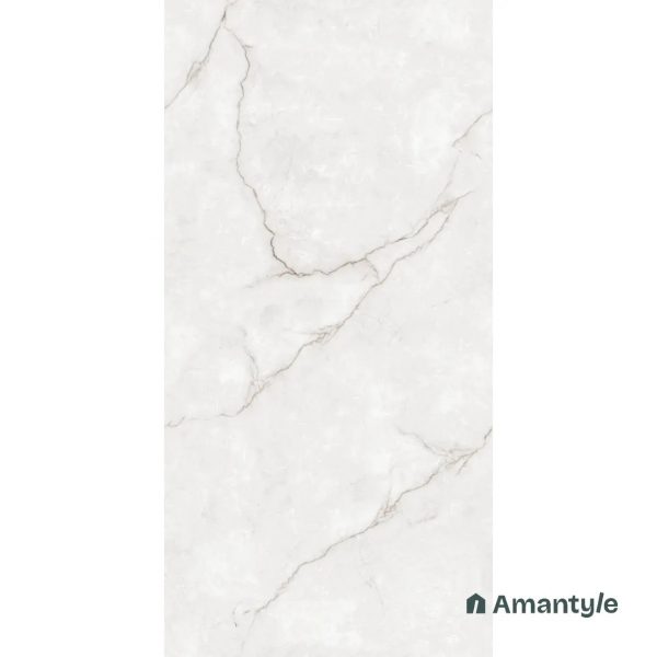 Grey Vitrified Marble Design Slab Wall & Floor Tile Code 100398 (800x1600 mm, Dazzle Matt) - Image 2