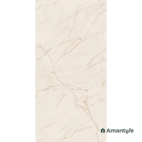 Cream Vitrified Marble Design Wall & Floor Tile Code 100419 (600x1200 mm, Polished) - Image 5