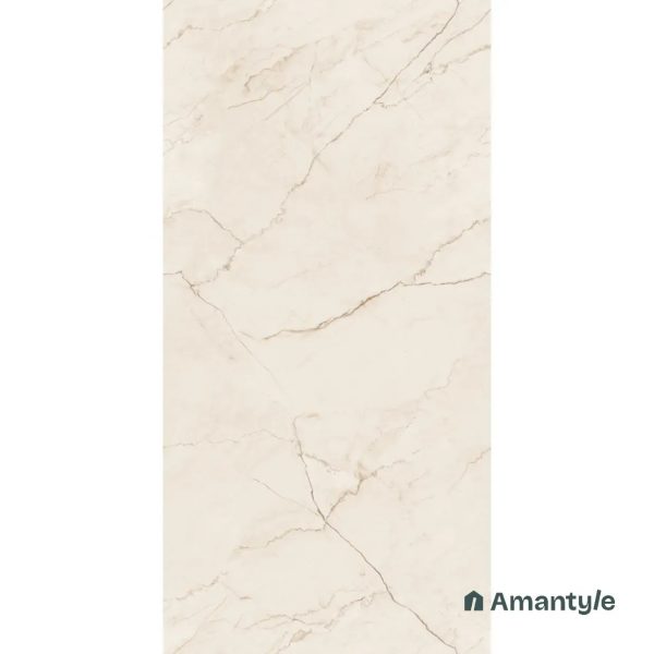 Cream Vitrified Marble Design Wall & Floor Tile Code 100419 (600x1200 mm, Polished) - Image 3