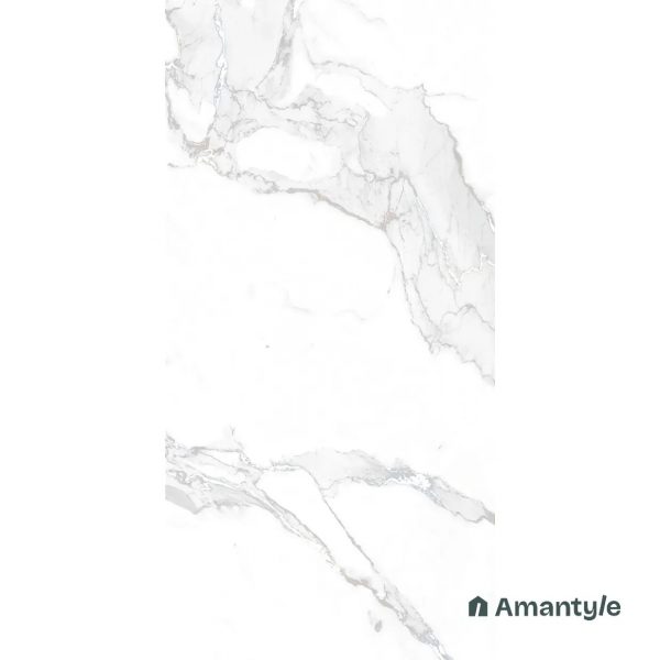White Vitrified Marble Matt & Carving Wall & Floor Tile Code 100445 (600x1200 mm, Dazzle Matt) - Image 5