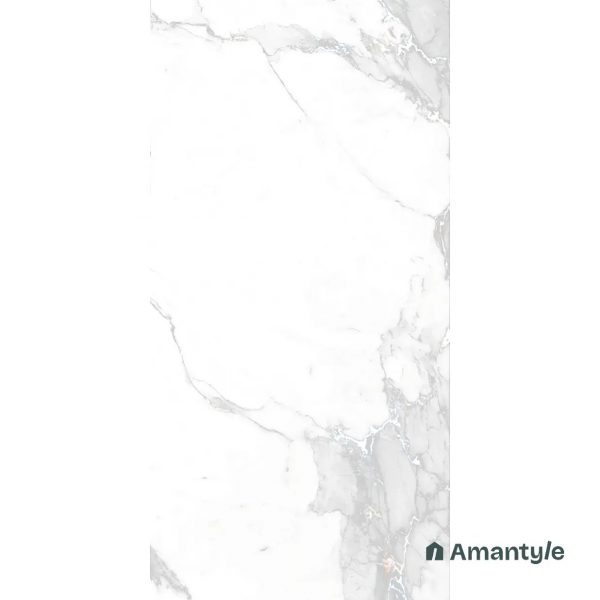 White Vitrified Marble Matt & Carving Wall & Floor Tile Code 100445 (600x1200 mm, Dazzle Matt) - Image 4