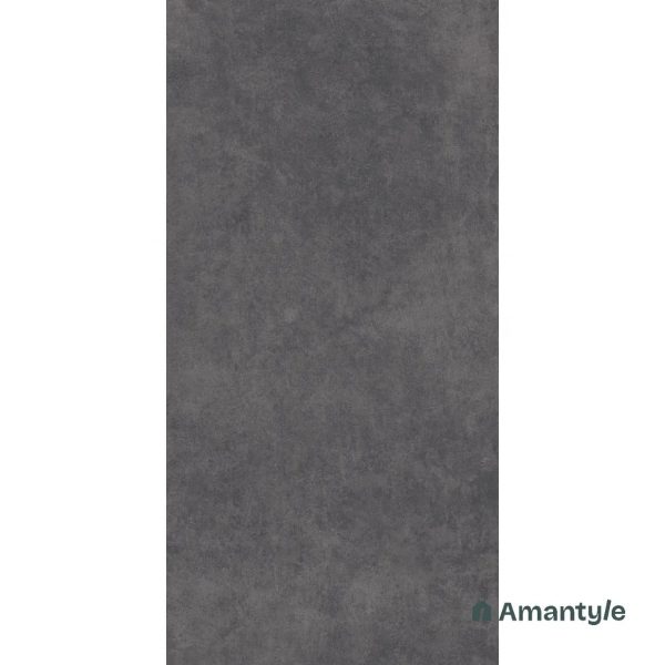Black Vitrified Concrete & Grey Wall & Floor Tile Code 100467 (600x1200 mm, Dazzle Matt) - Image 4