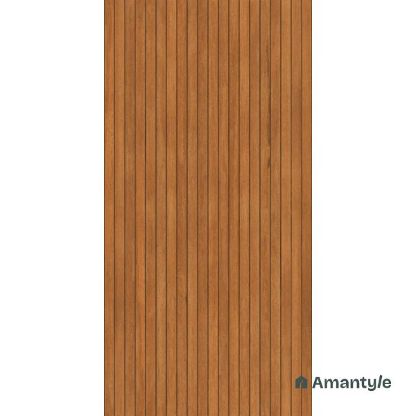 Orange Vitrified Wooden Wall & Floor Tile Code 100479 (600x1200 mm, Matt Special) - Image 5