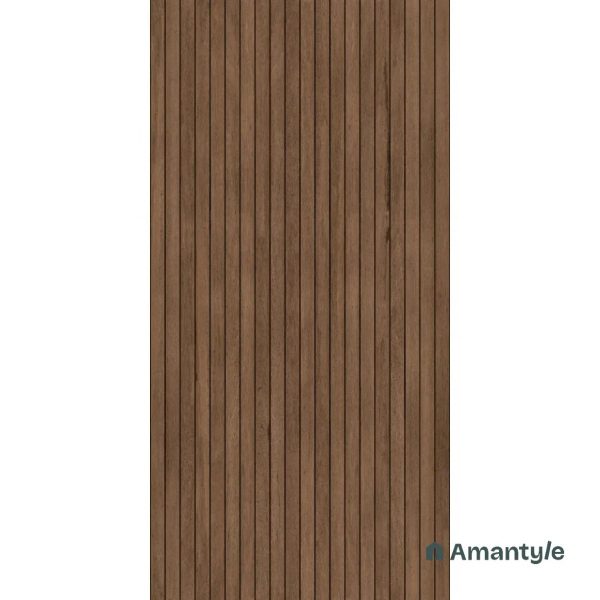 Brown Vitrified Wooden Wall & Floor Tile Code 100480 (600x1200 mm, Matt Special) - Image 4