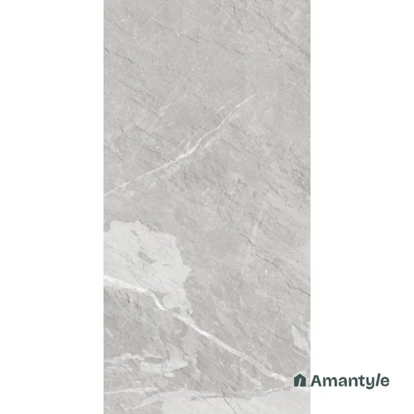 Grey Vitrified Marble Matt & Carving Wall & Floor Tile Code 100483 (600x1200 mm, Matt Special) - Image 5