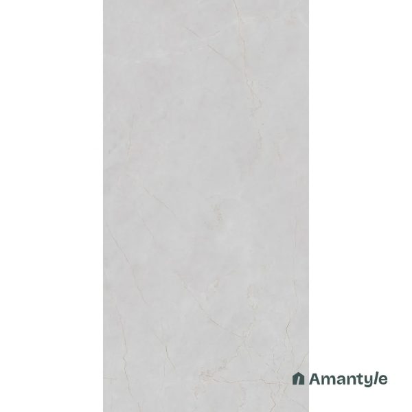 White Vitrified Marble Matt & Carving Wall & Floor Tile Code 100524 (600x1200 mm, Dazzle Matt) - Image 4