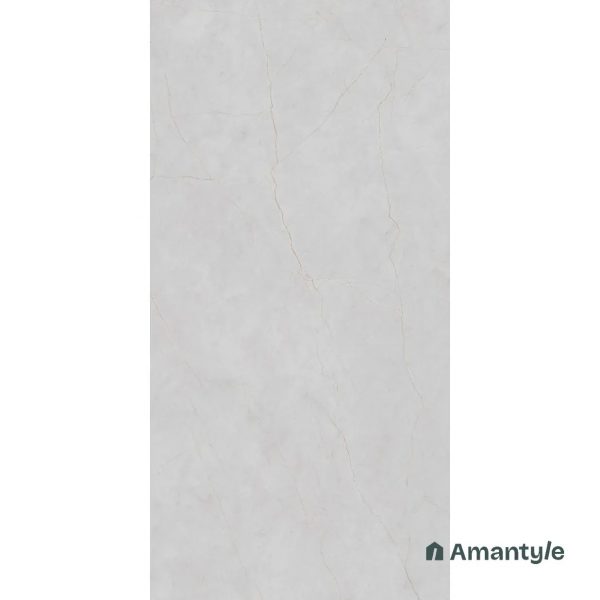 White Vitrified Marble Matt & Carving Wall & Floor Tile Code 100524 (600x1200 mm, Dazzle Matt) - Image 3