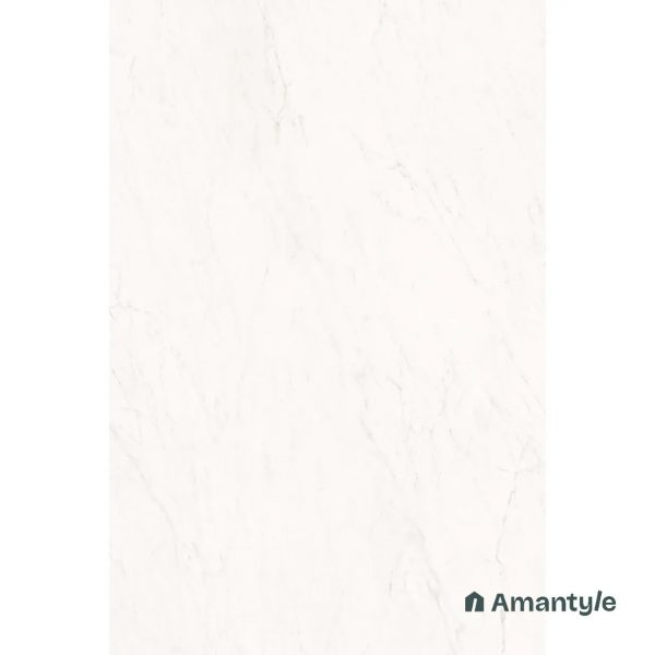 White Vitrified Marble Matt & Carving Slab Wall & Floor Tile Code 100627 (1200x1800 mm, Dove) - Image 4