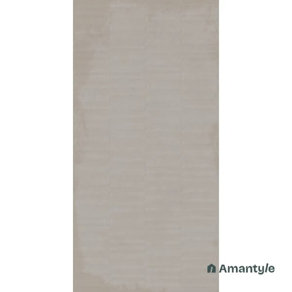 Grey Vitrified Concrete & Grey Wall & Floor Tile Code 100820 (600x1200 mm, Color Body)