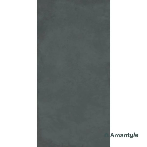 Black Vitrified Concrete & Grey Wall & Floor Tile Code 100831 (600x1200 mm, Color Body)