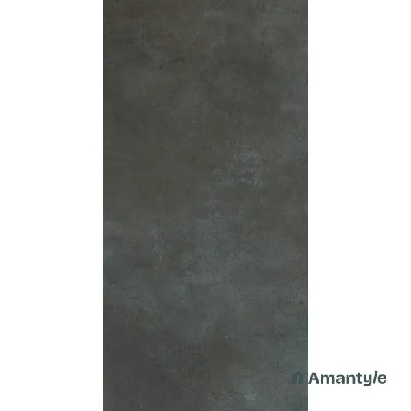 Brown Vitrified Concrete & Grey Wall & Floor Tile Code 100832 (600x1200 mm, Color Body)
